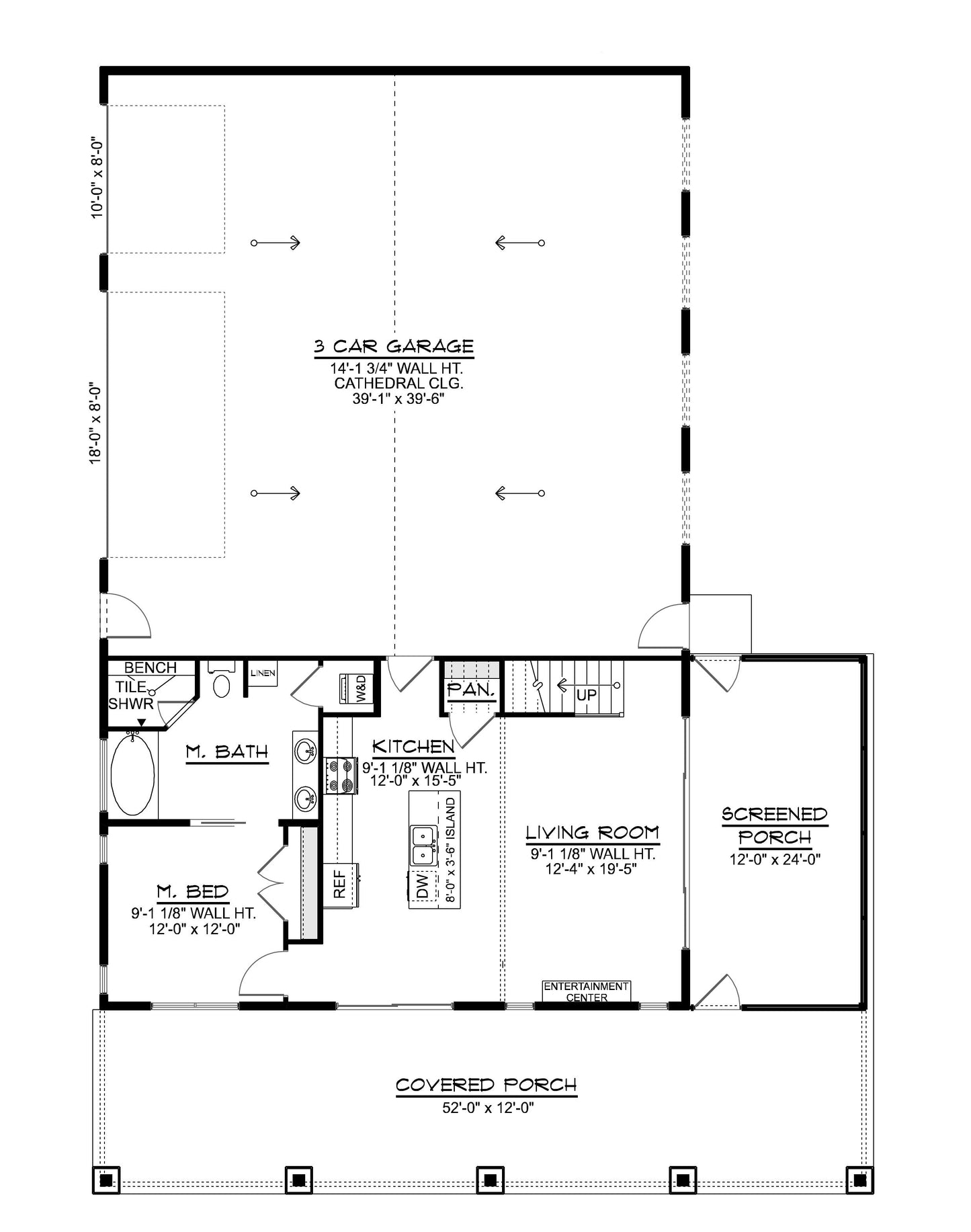 BG-20119 Bethany Barndominium House Plan