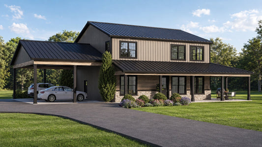 BG-20120 Morris Barndominium House Plan