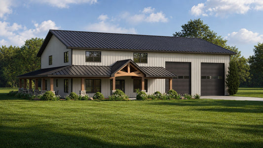 BG-20121 Eva Barndominium House Plan