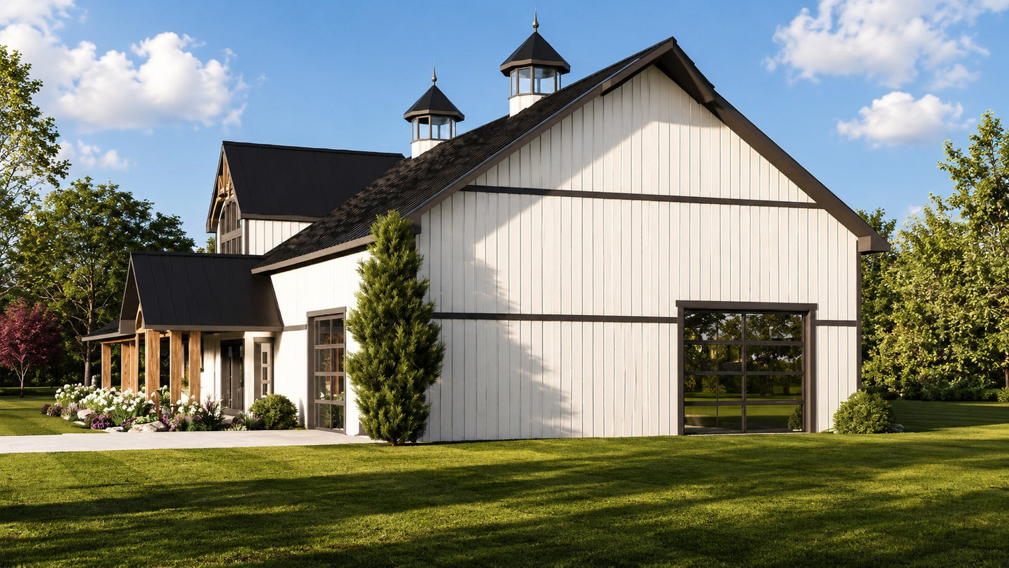 BG-20123 Melody Barndominium House Plan