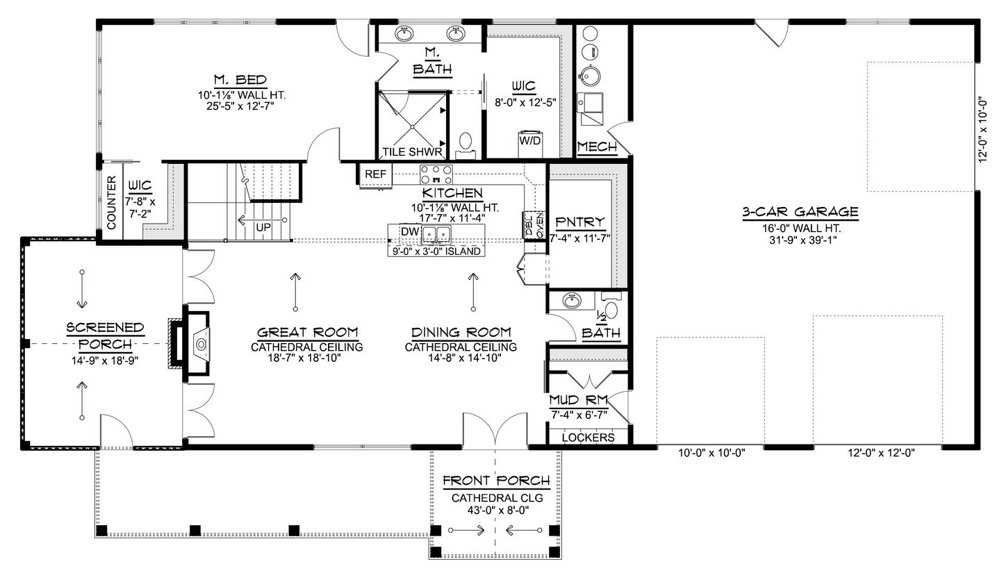 BG-20123 Melody Barndominium House Plan