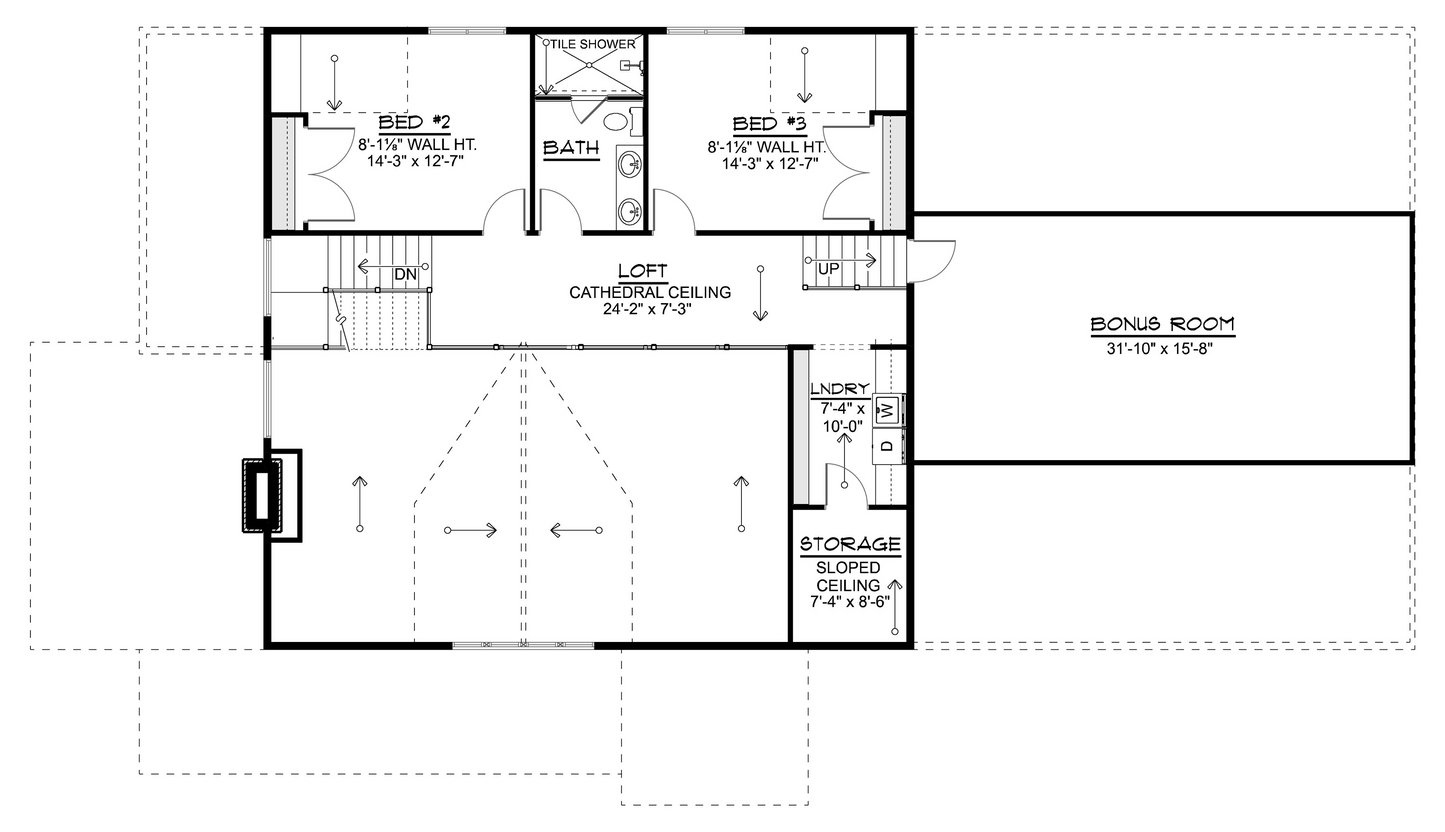 BG-20123 Melody Barndominium House Plan
