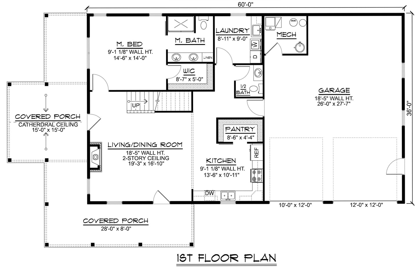 BG-20125 Tina Barndominium House Plan