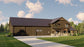 BG-20128 Ansel barndominium exterior rendering