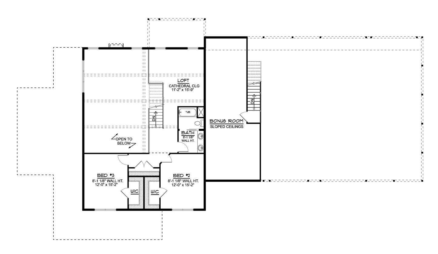 BG-20129 Bodie barndominium floor plan