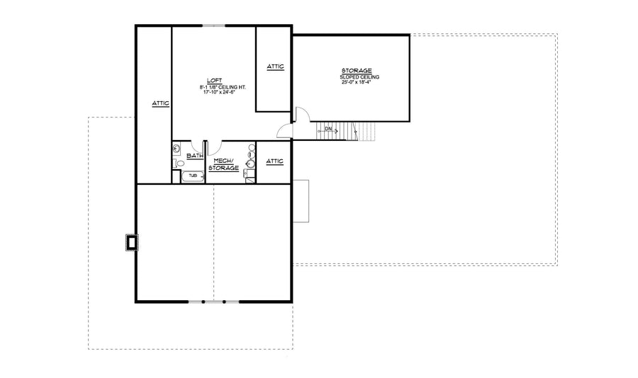 BG-20130 Cyrus barndominium floor plan