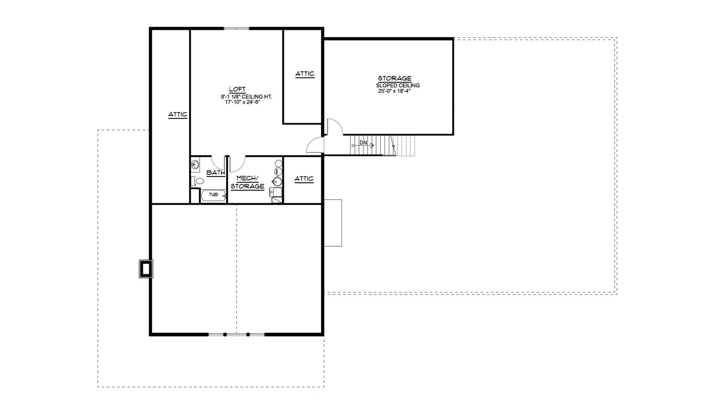 BG-20130 Cyrus barndominium floor plan