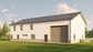 BG-20133 Greer barndominium exterior rendering
