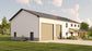 BG-20133 Greer barndominium exterior rendering