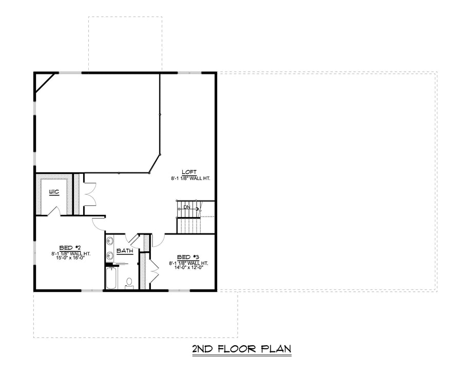 BG-20134 Imogen barndominium floor plan