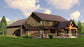 BG-20138 Milo barndominium exterior rendering