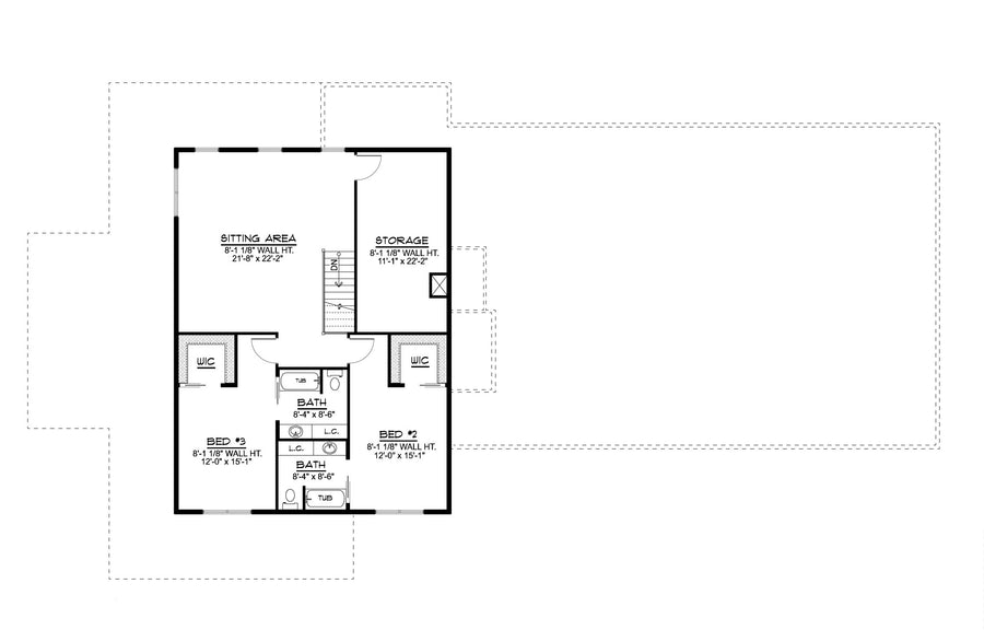 BG-20138 Milo barndominium floor plan