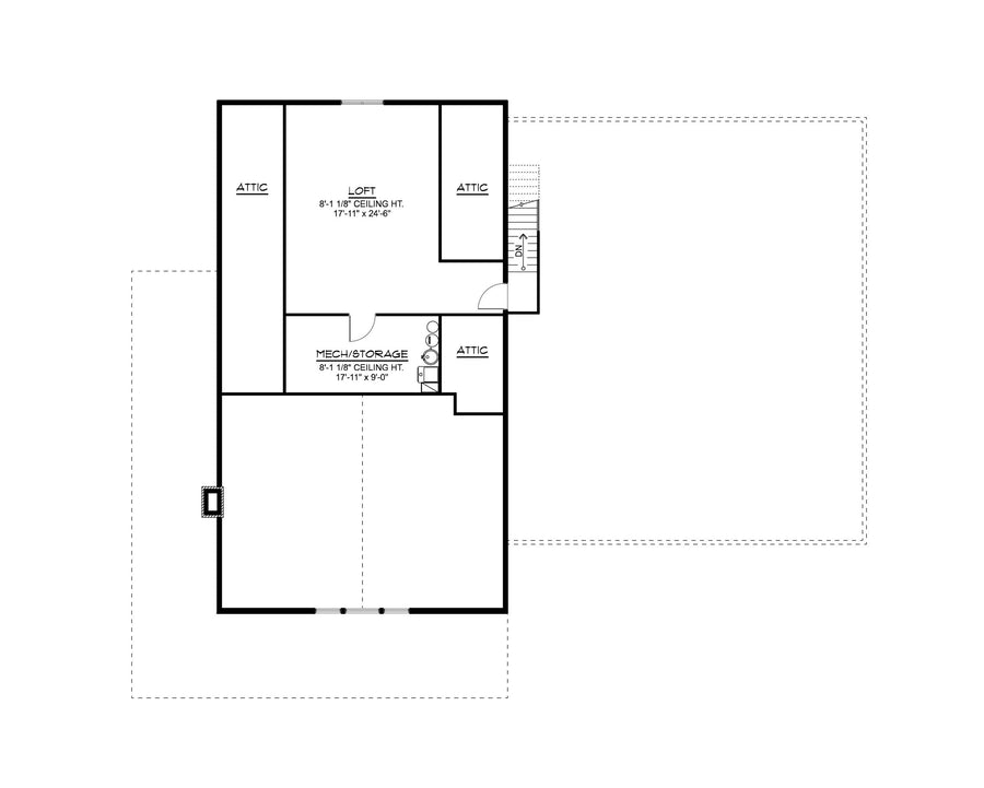 BG-20140 Oliver barndominium floor plan