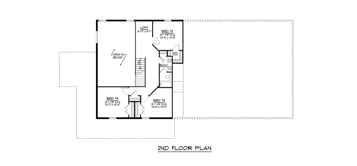 BG-20142 Piper barndominium floor plan