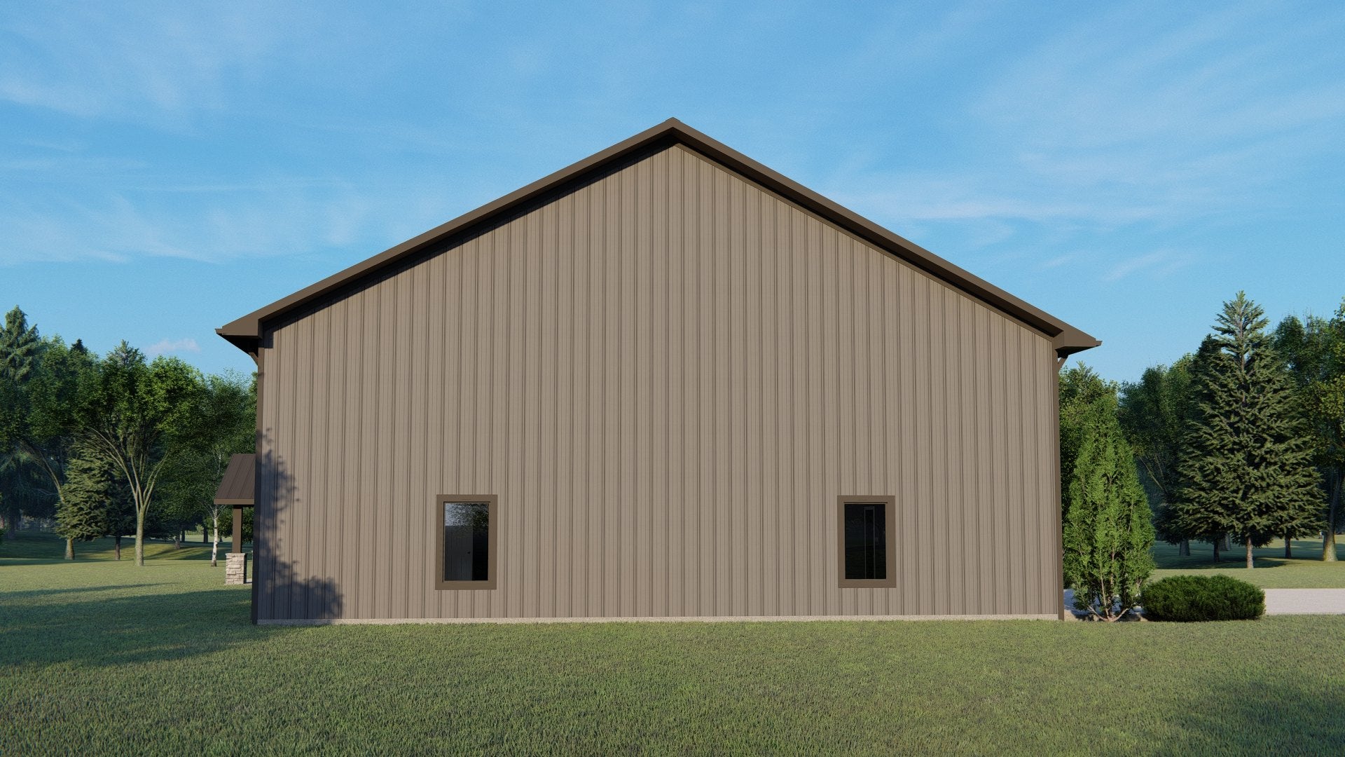 BG-20143 Quincy Barndominium House Plan – Barndominium Plans