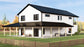 BG-20147 Wells barndominium exterior rendering