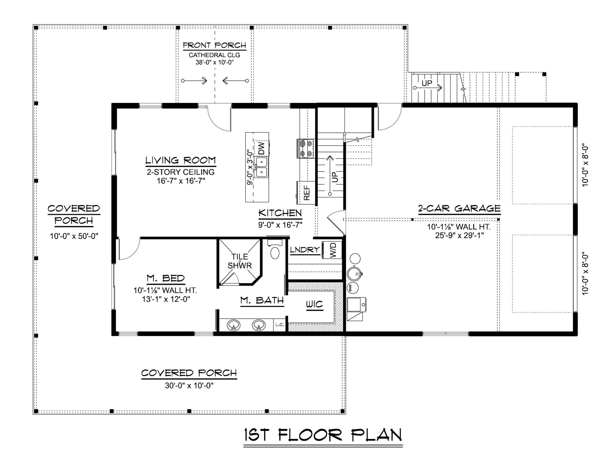 BG-20147 Wells barndominium floor plan