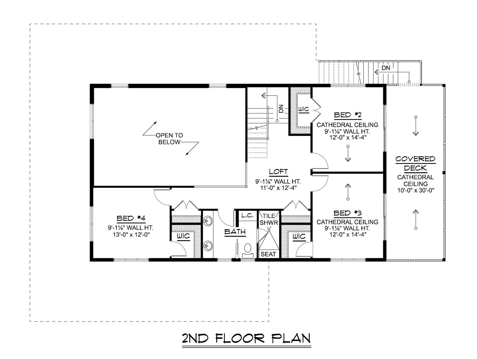 BG-20147 Wells barndominium floor plan