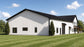 BG-20148 Winnie barndominium exterior rendering