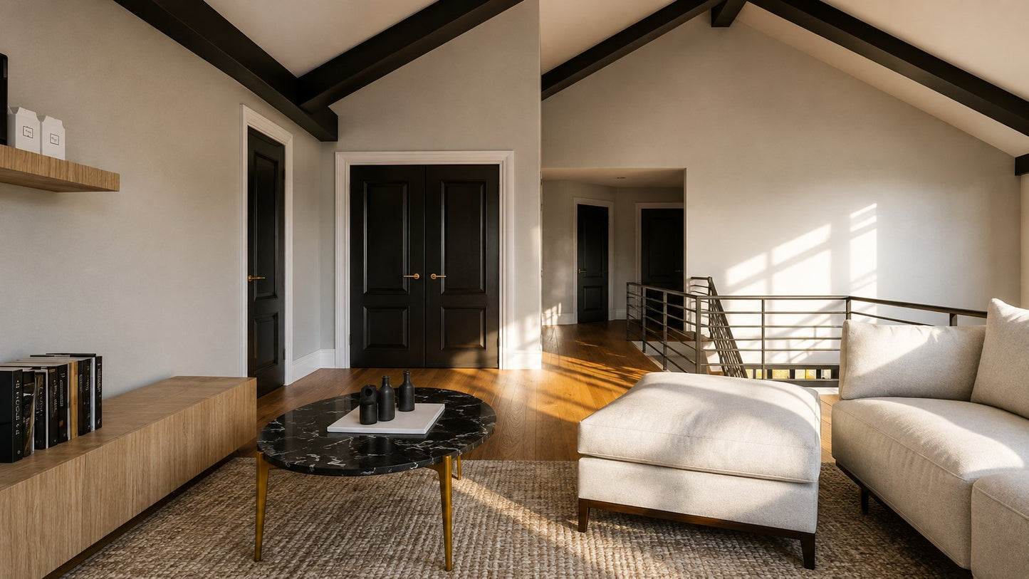 BG-20148 Winnie barndominium interior rendering