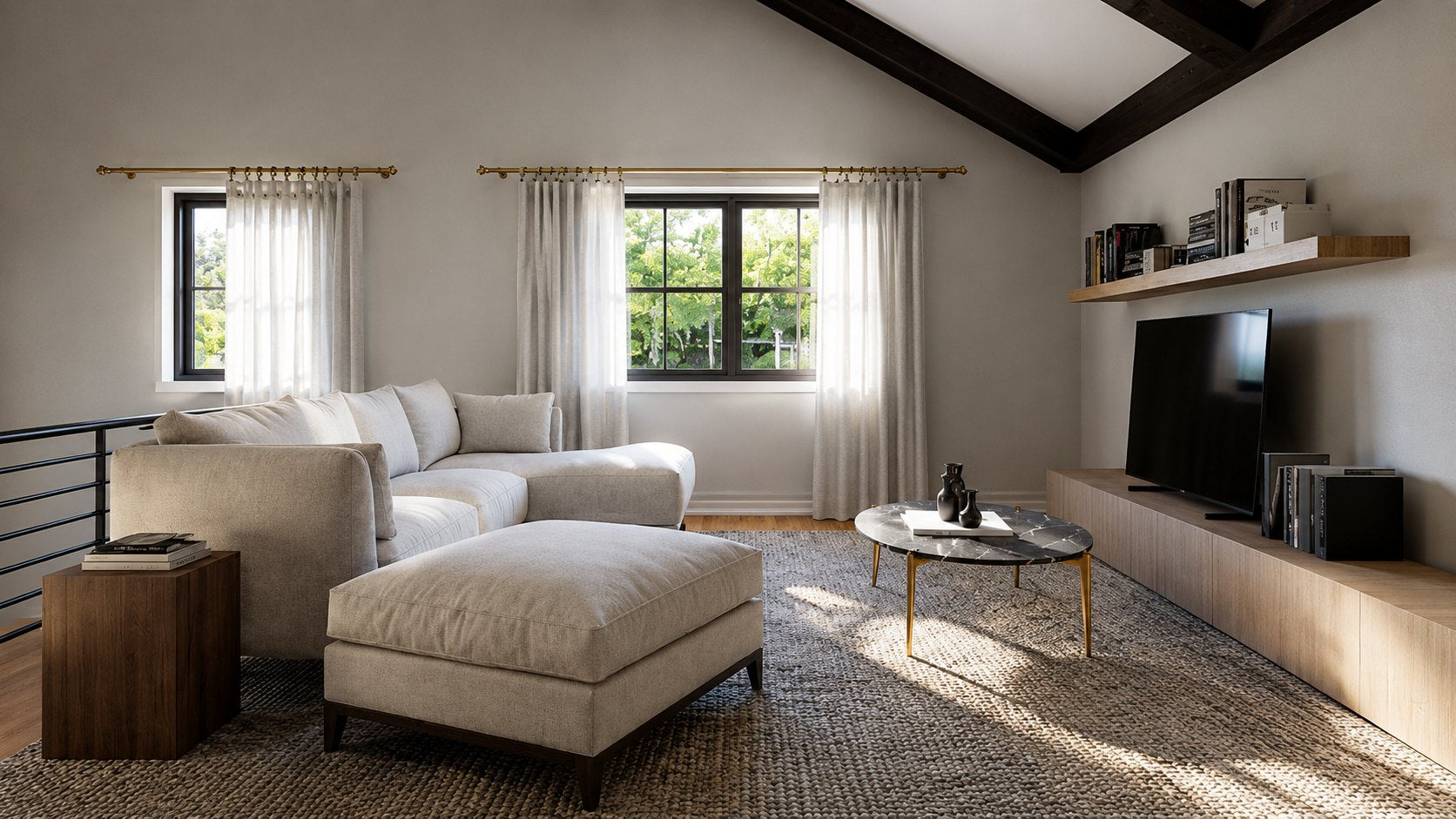 BG-20148 Winnie barndominium interior rendering