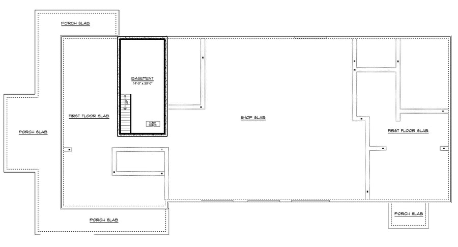 BG-20148 Winnie barndominium floor plan