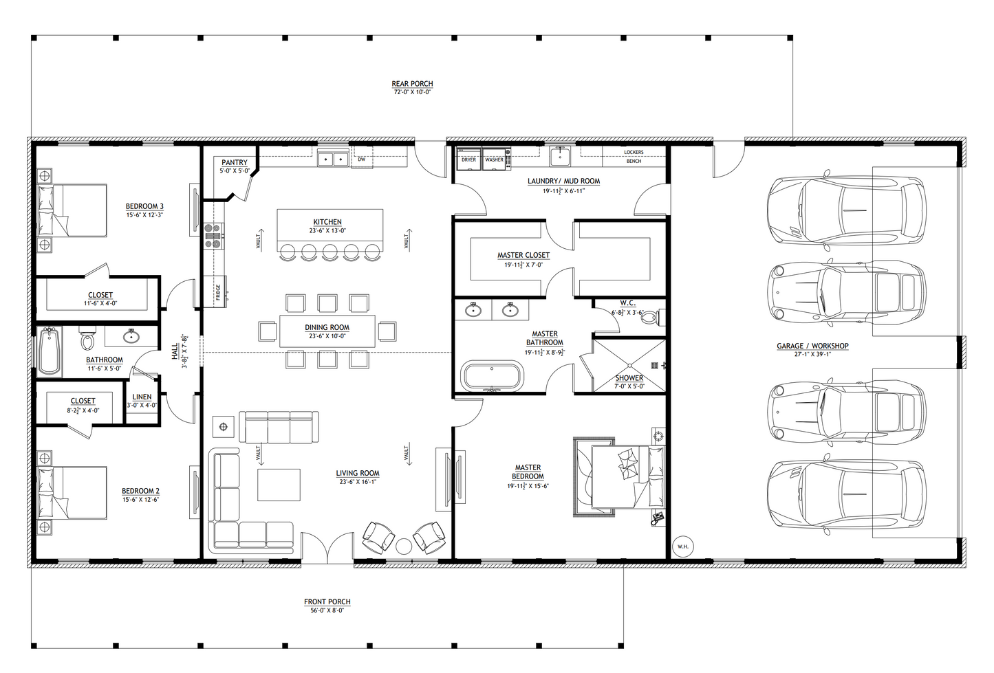 BK-2406 Holden Barndominium Kit