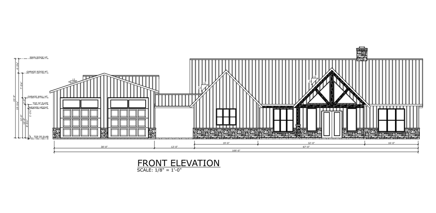 BP-2001 Brashear Barndominium House Plans