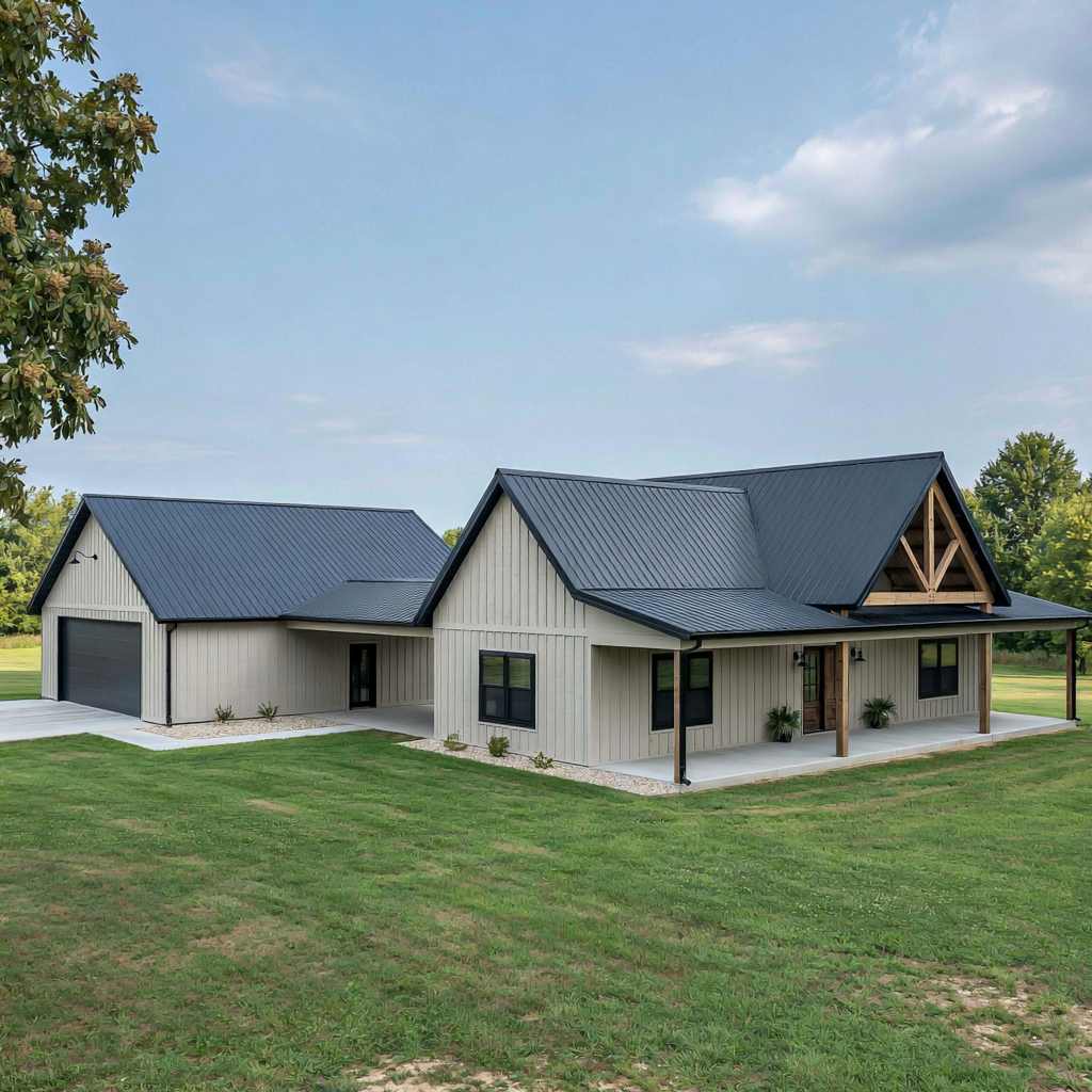 BRZ-30033 Barndominium House Plan