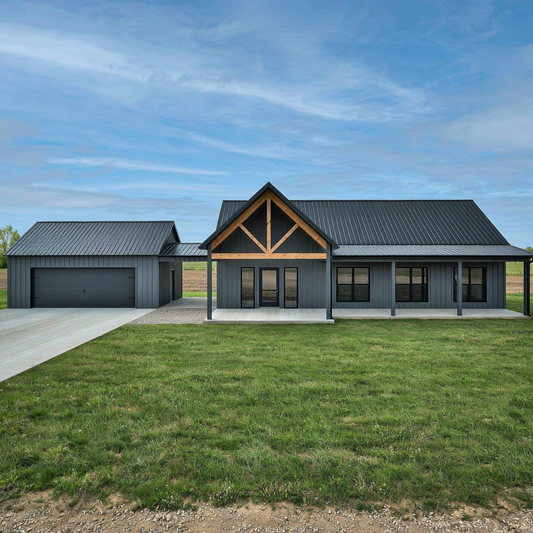 BRZ-30041 Barndominium House Plan