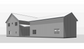 BRZ-30043 Allison Barndominium House Plan