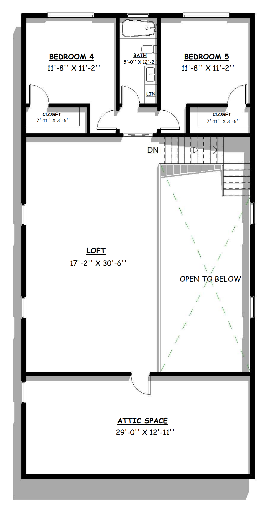 BRZ-30043 Allison Barndominium House Plan