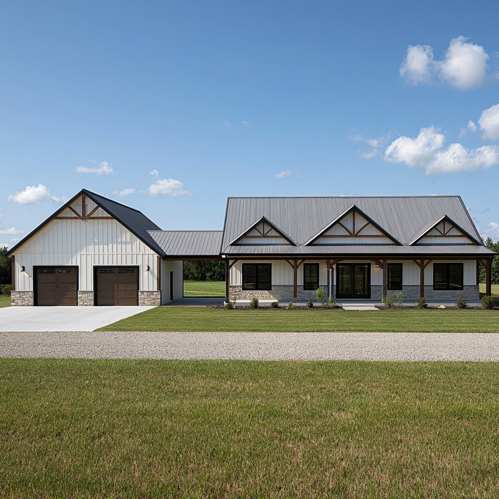 BRZ-30047 Barndominium House Plan