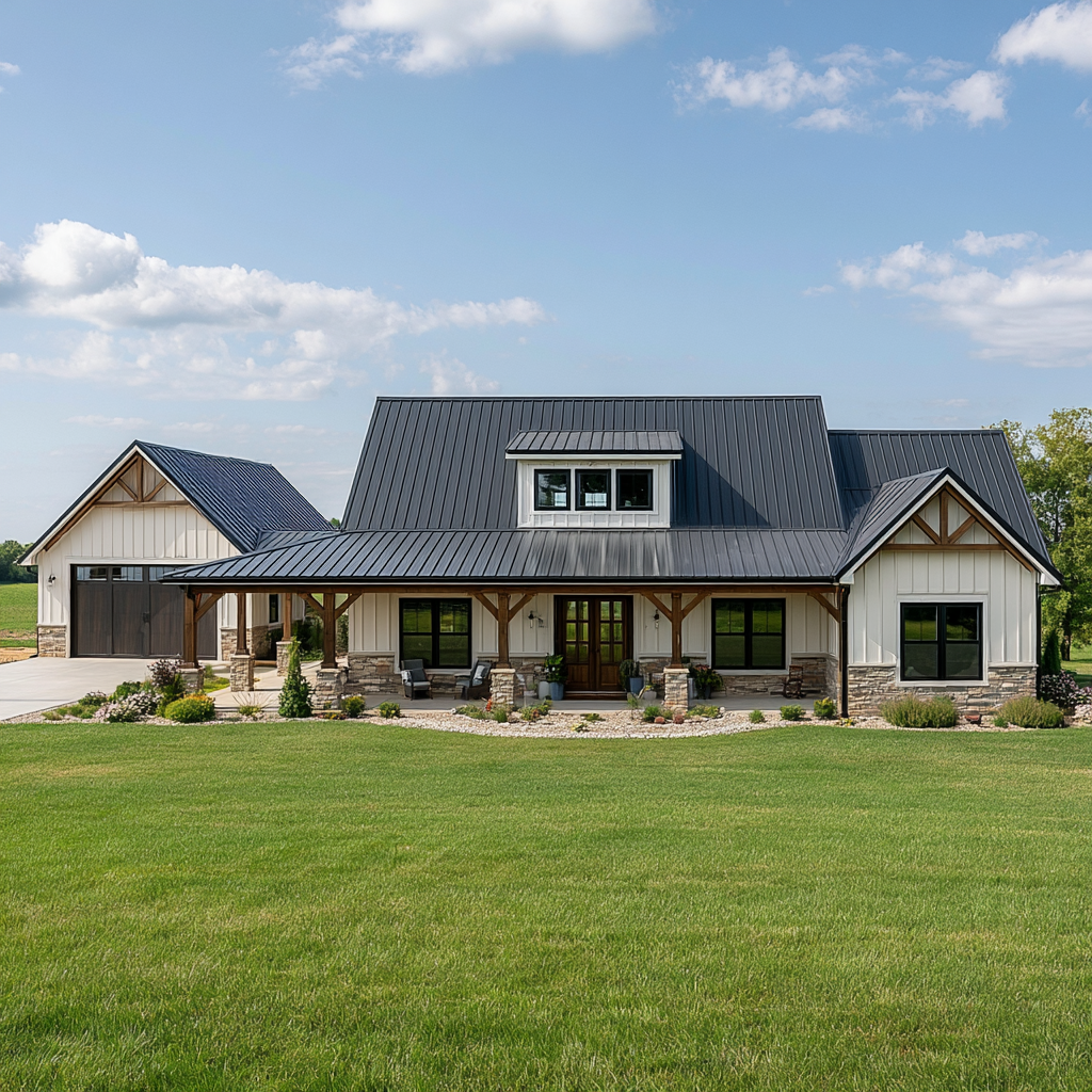 BRZ-30051 Barndominium House Plan
