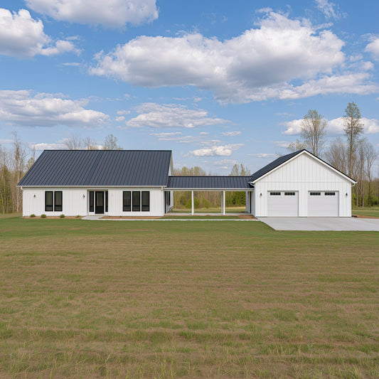 BRZ-30054 Barndominium House Plan