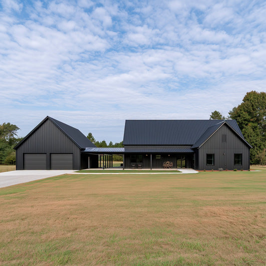 BRZ-30056 Barndominium House Plan