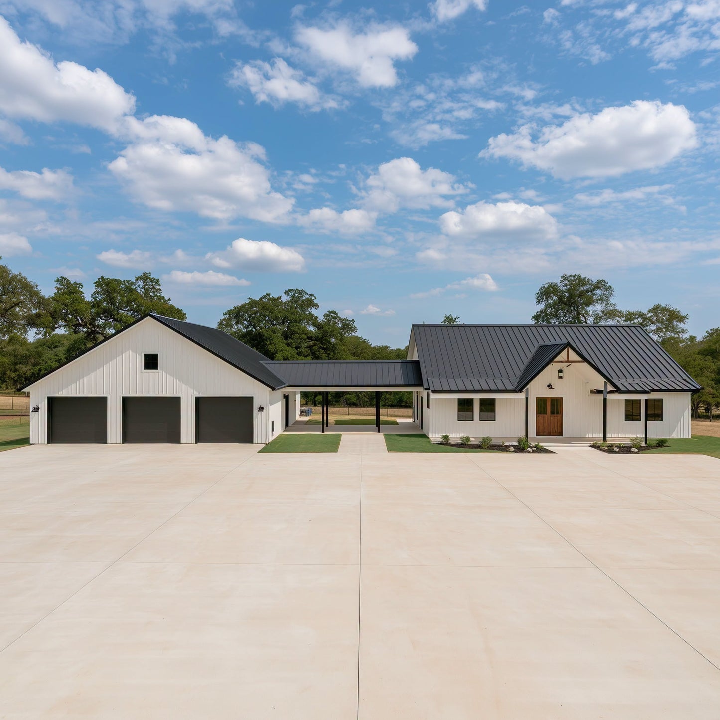 BRZ-30058 Barndominium House Plan