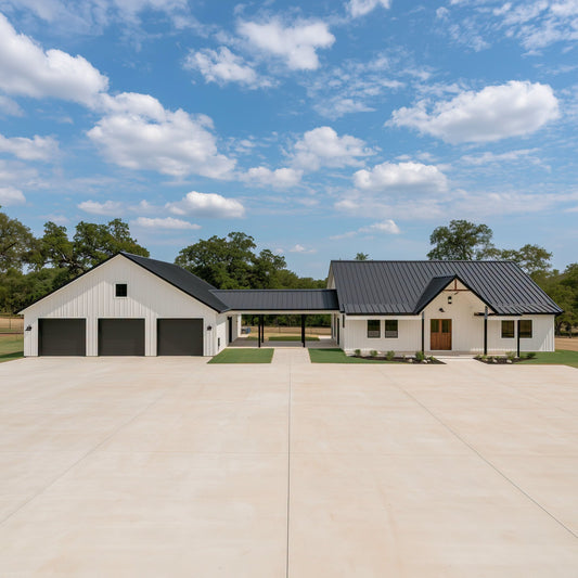 BRZ-30058 Barndominium House Plan