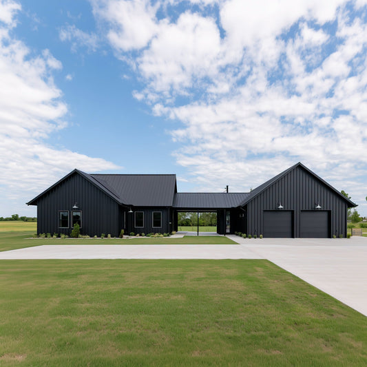 BRZ-30060 Barndominium House Plan
