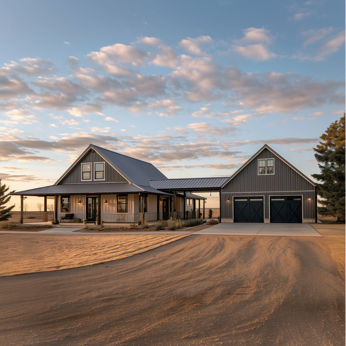 BRZ-30069 Barndominium House Plan