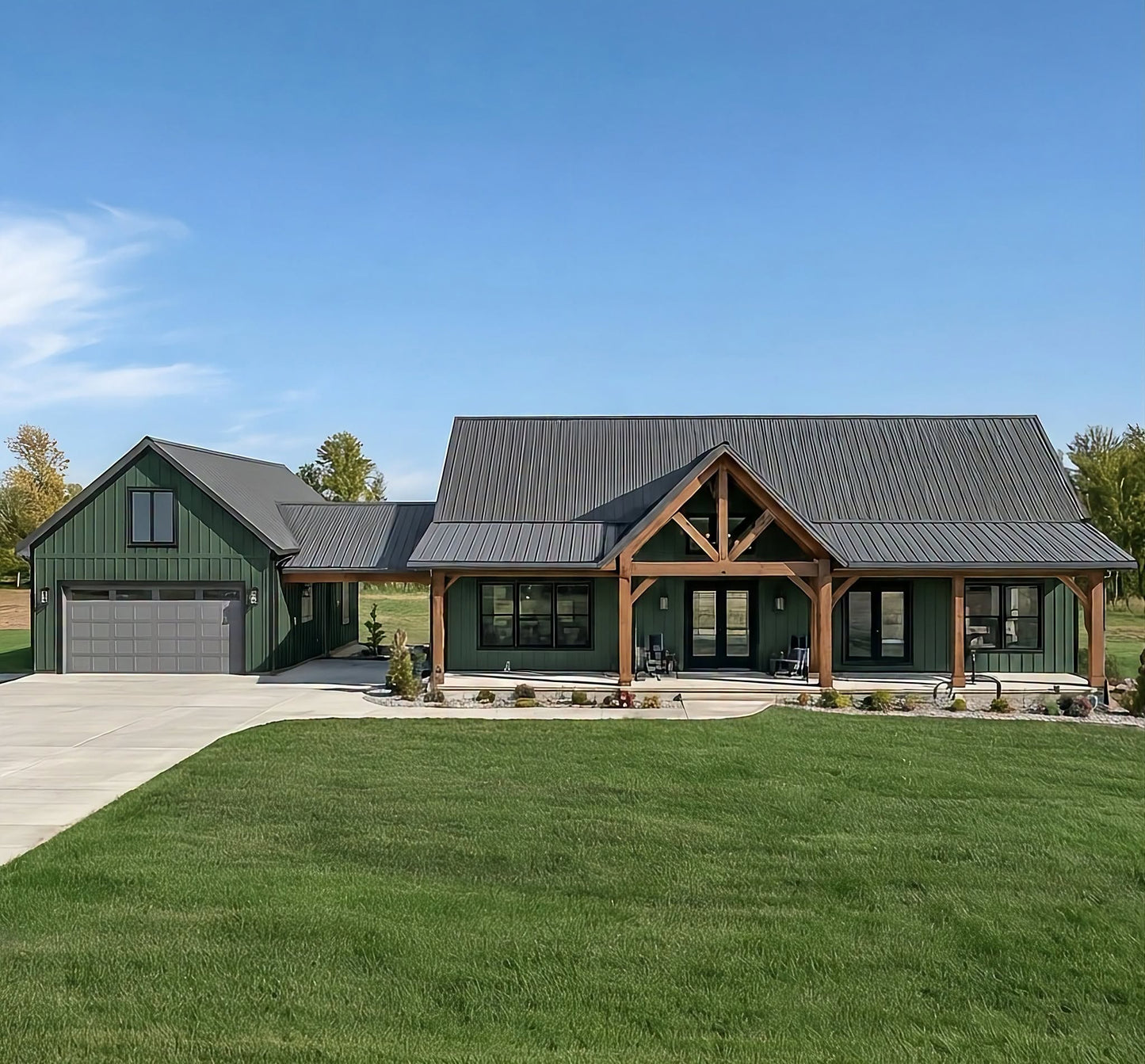 BRZ-30075 Barndominium House Plan