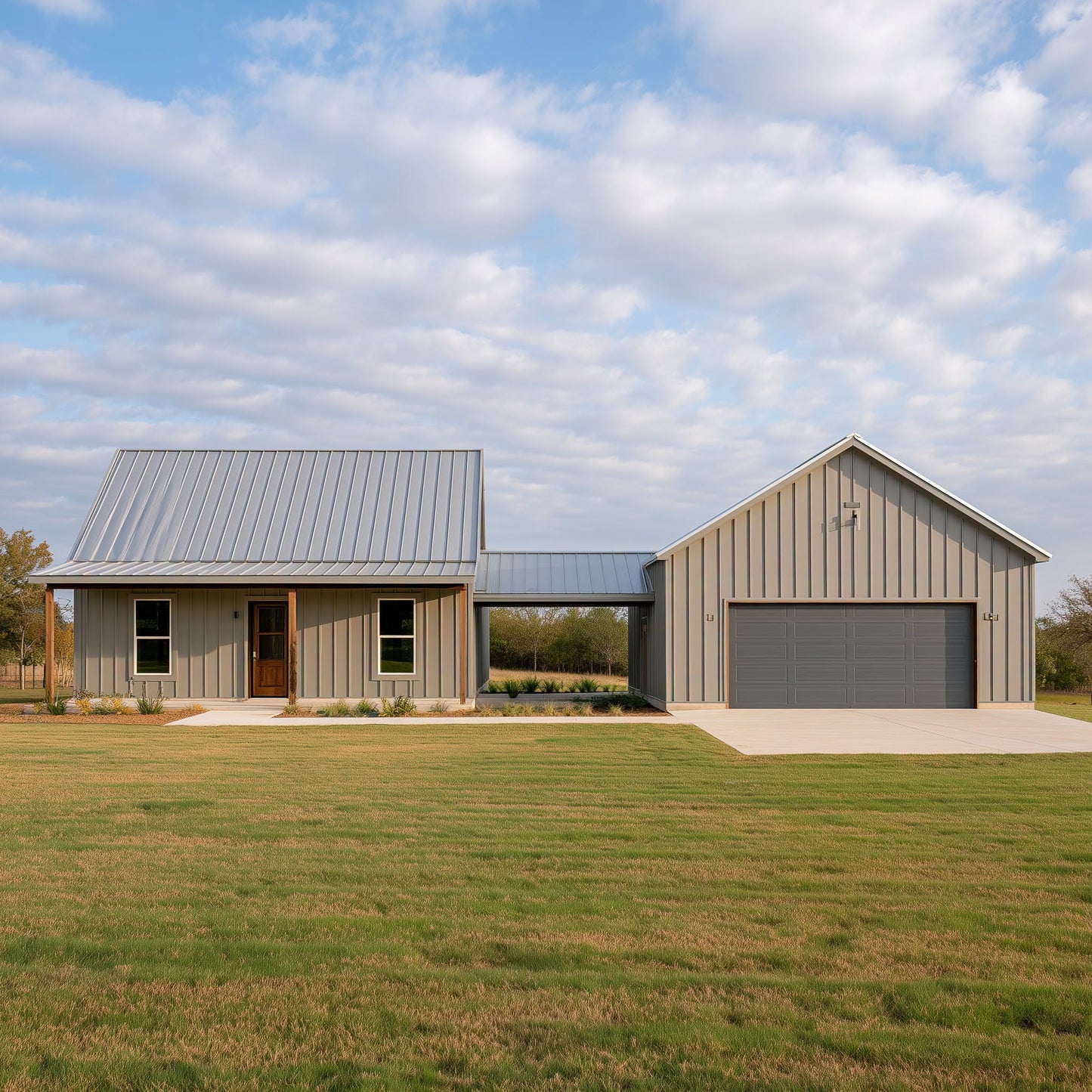 BRZ-30077 Barndominium House Plan