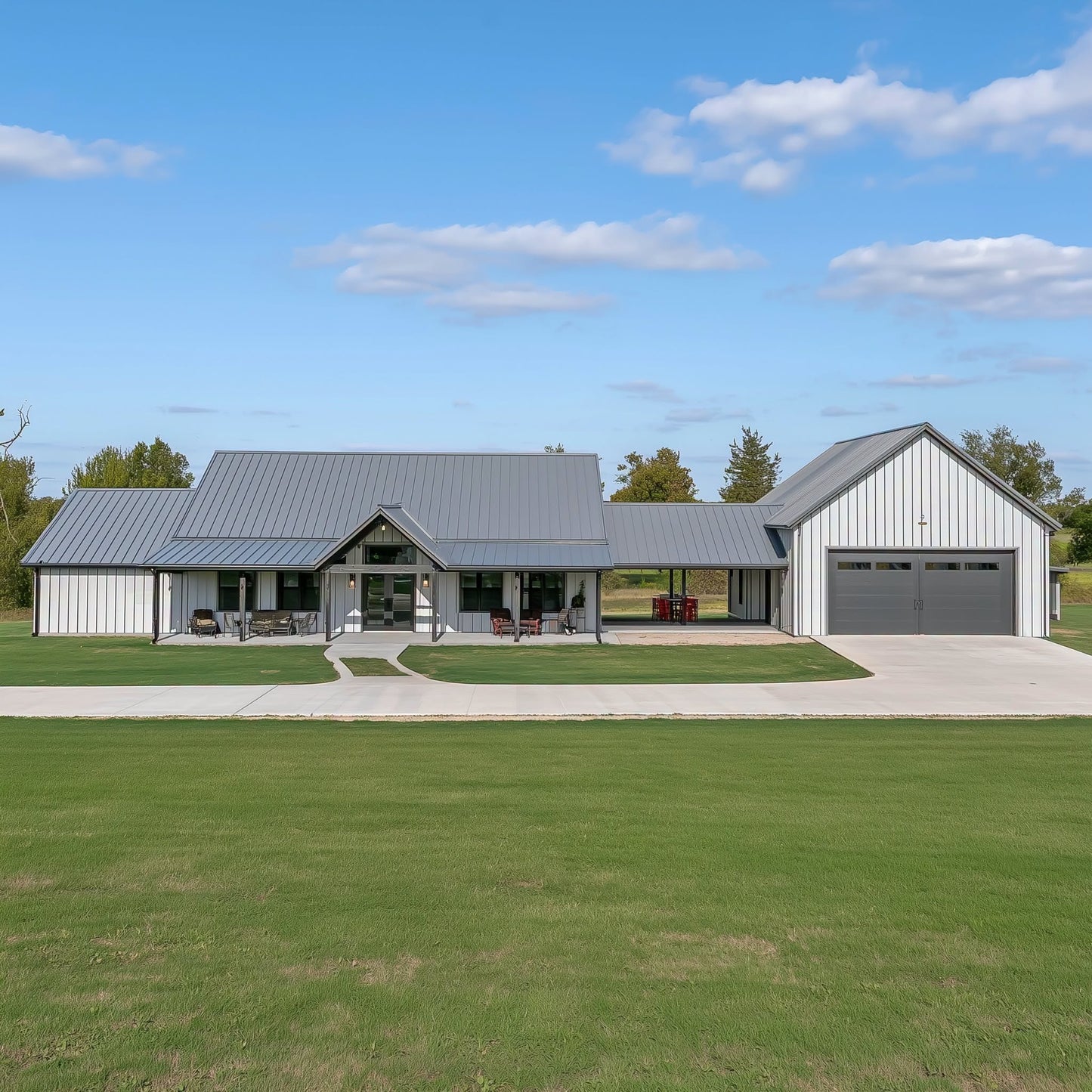 BRZ-30078 Barndominium House Plan