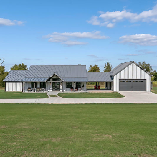 BRZ-30078 Barndominium House Plan