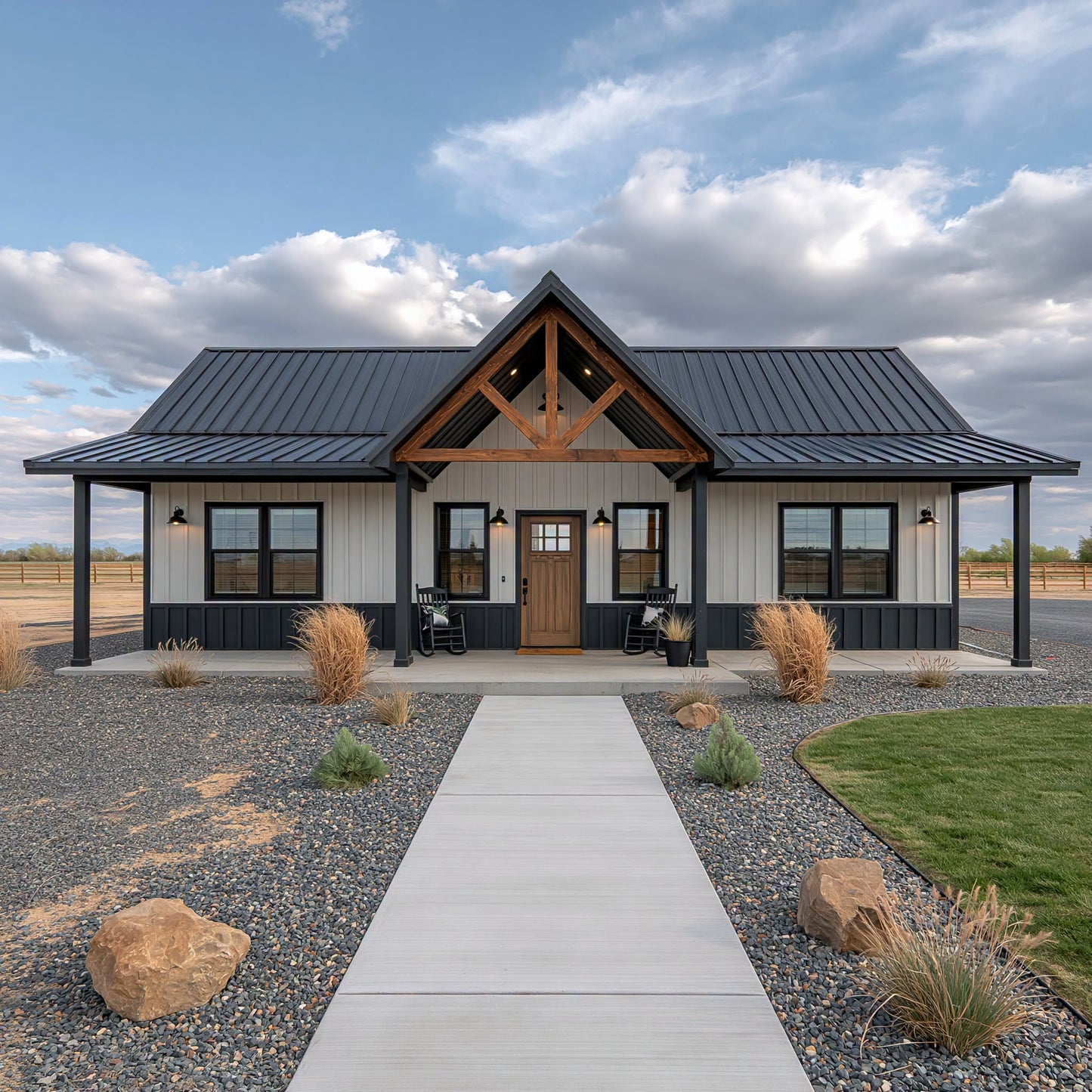 CB-10021 Barndominium House Plan