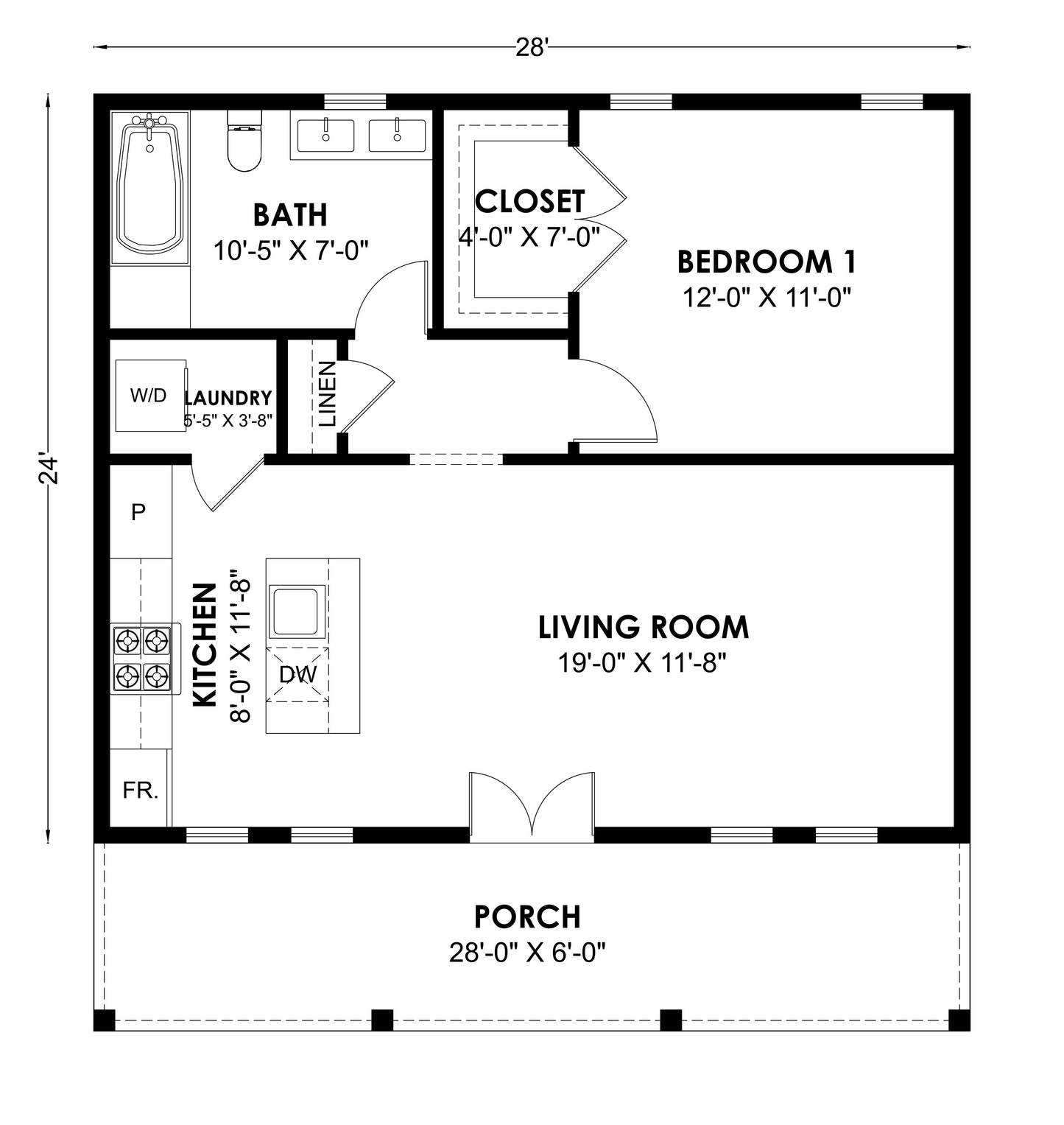 CB-10028 Barndominium House Plan