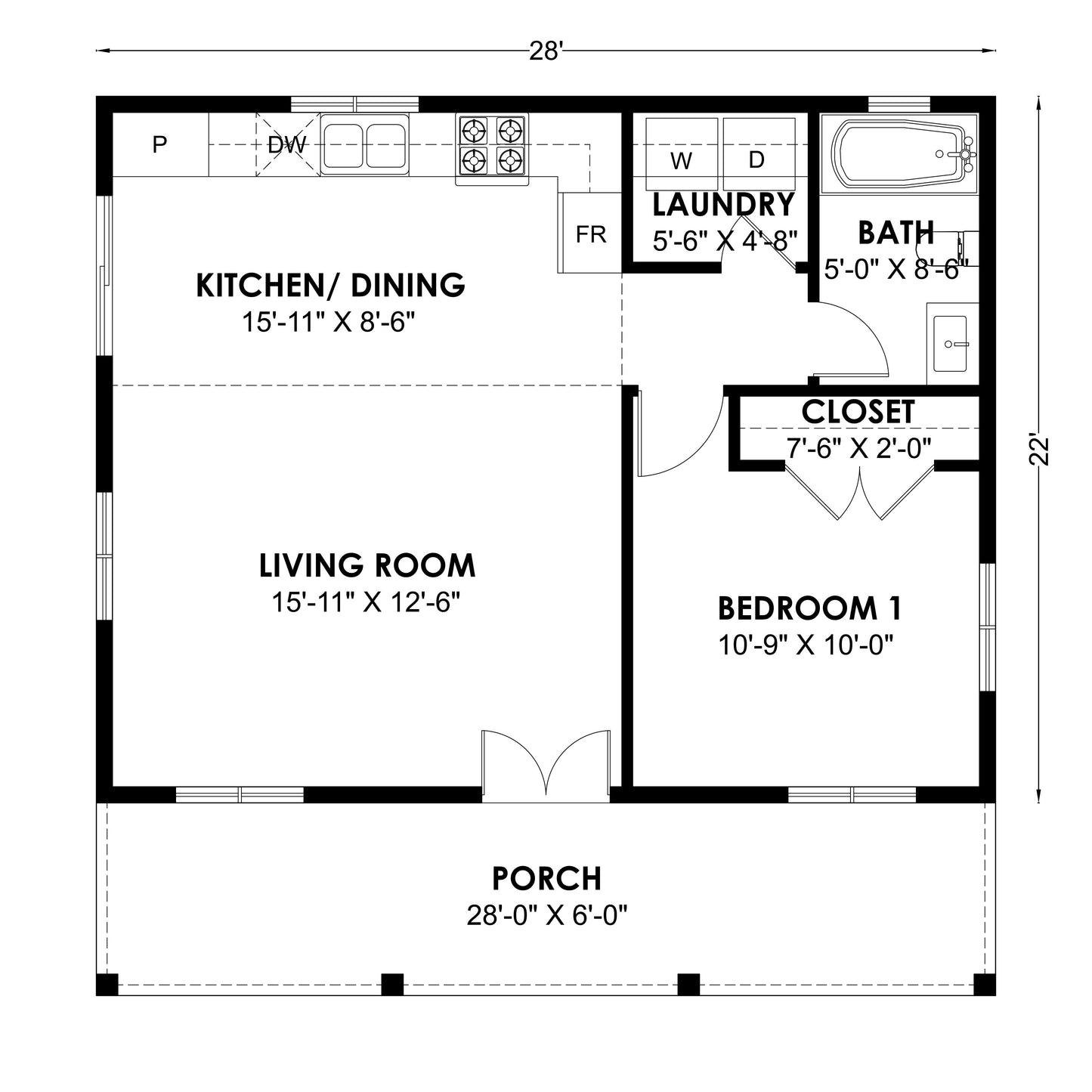 CB-10032 Barndominium House Plan