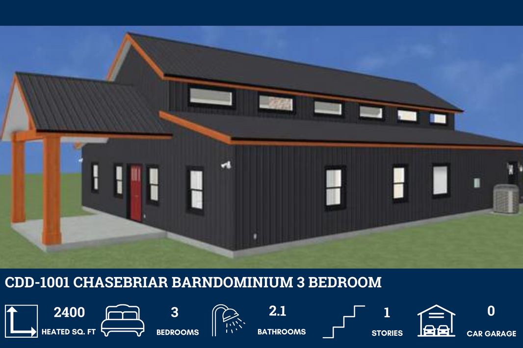 3 Bedroom Barndominium House Plans Barndominium Plans