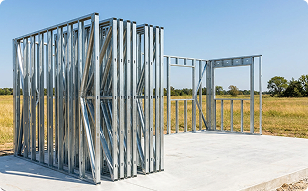 16-20 Gauge Steel Exterior and Interior Framing