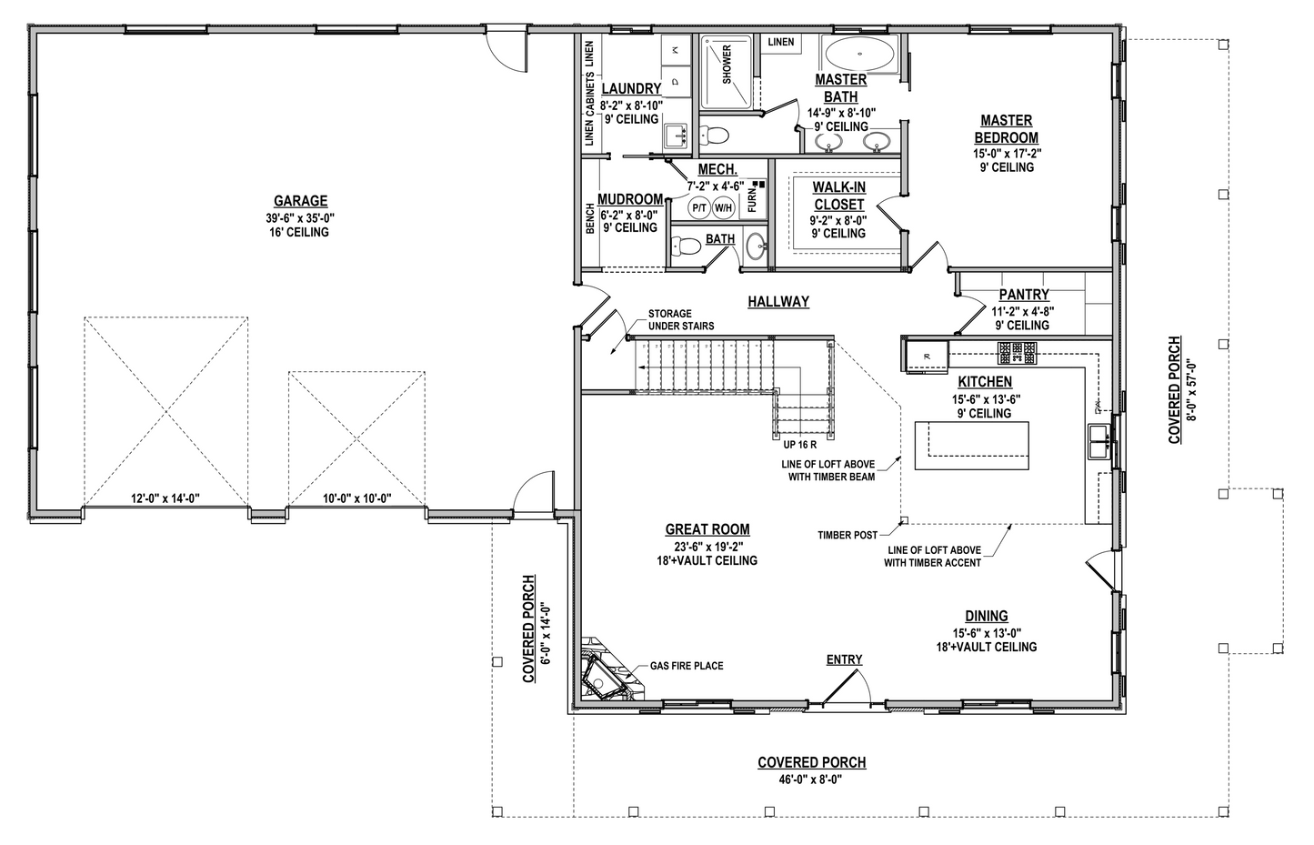 DR-111 Bryan Barndominium House Plan